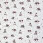 Preview: Baumwolljersey Life in the Forest Waschbären by Christiane Zielinski aus dem Hause Swafing